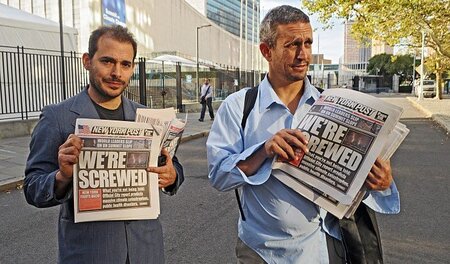 Fast so erhebend wie »Sume Mumisitsinerup«: die beiden »Yes Men«