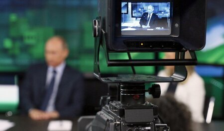 Lieblingsfeind der Deutschen Welle: Russlands Präsident Wladimir...