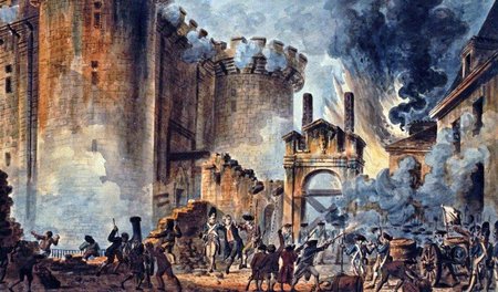 14. Juli 1789, Sturm auf die Bastille in Paris: »Die französisch... 14. Juli 1789, Sturm auf die Bastille in Paris: »Die französisch...