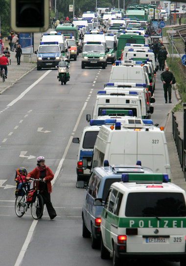 In der Stadt ist es zum Manövrieren eigentlich viel zu eng