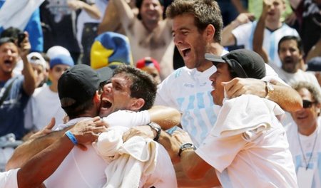 Nirgends wird Tennis so gelebt: Daniel Orsanic, Federico Delboni...