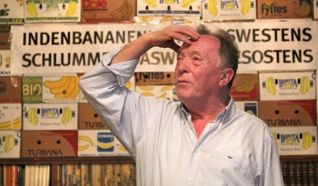 Bewahrt die Erinnerung an das Bücherland DDR: Peter Sodann auf d...