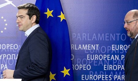 Muss sich von Figuren wie Europaparlamentspräsident Martin Schul...