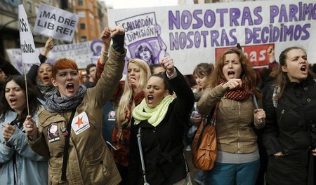In Spanien wird das gesellschaftliche Klima frauenfeindlicher, b...