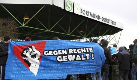 Gedenkdemo für Thomas »Schmuddel« Schulz in Dortmund (28.3.2015) Gedenkdemo für Thomas »Schmuddel« Schulz in Dortmund (28.3.2015)