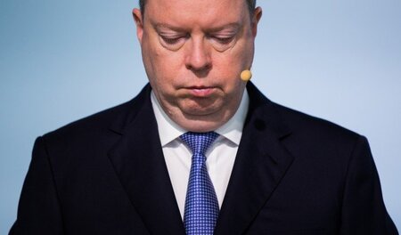 Wo bleibt es nur, das Wunder? RWE-Vorstandsvorsitzender Peter Te...