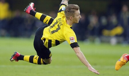 Wird er noch zu halten sein? Dortmunds Marko Reus in Aktion