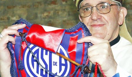 Als er noch Kardinal war: Herr Bergoglio und sein Lieblingsklub