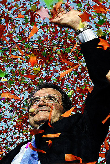 Wahlsieger Romano Prodi