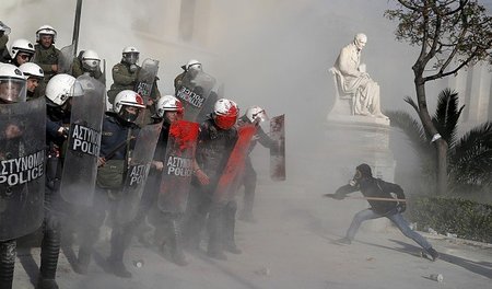 Protest gegen Hochsicherheitsgefängnisse am vergangenen Donnerst...