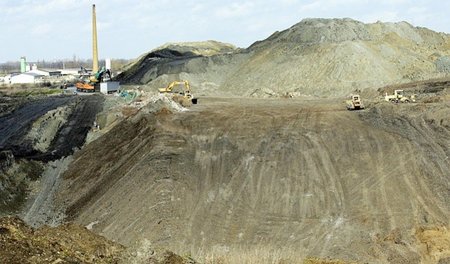 Illegale Müllentsorgung: Die Tongrube Vehlitz im Jerichower Land...