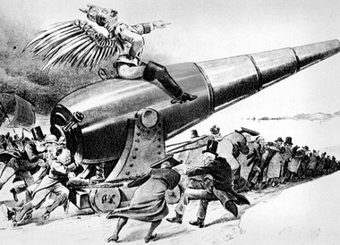 Das Kaiserreich auf Weltmachtkurs: englische Karikatur auf den w...