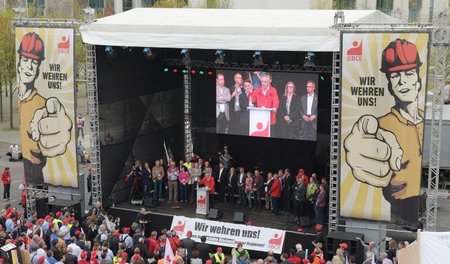 Aufmarsch der Kohlelobby: Am Sonntag mobilisierten Konzerne und ...