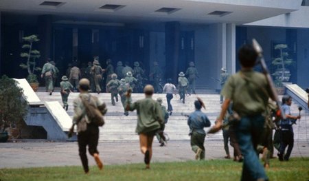 Die Befreiungsfront FNL hatte am 30. April 1975 beim Sturm auf d...