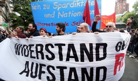 Der 1. Mai vergangenen Jahres in Berlin-Kreuzberg