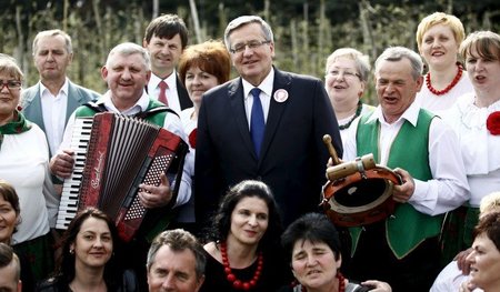 Bereit für eine zweite Amtszeit: Der polnische Präsident Bronis&...