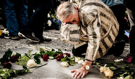 Gedenkstätte Buchenwald am 12. April: Nach den »VIP«-Gästen legt...