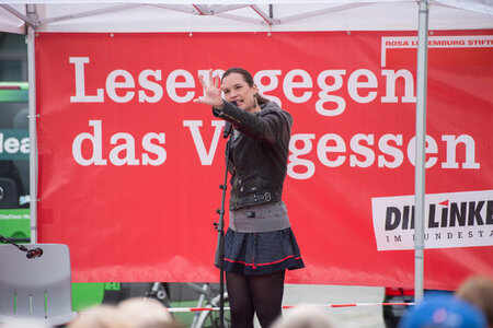 »Lesen gegen das Vergessen«: Jessie James LaFleur »Lesen gegen das Vergessen«: Jessie James LaFleur