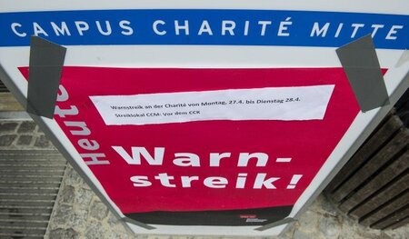 Nach Warnstreikaktionen - hier am 28. April - könnte es am Berli...
