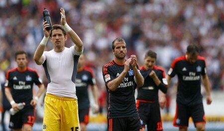 »Beschissen genug«: René Adler und Rafael van der Vaart nach der... »Beschissen genug«: René Adler und Rafael van der Vaart nach der...