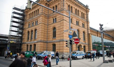 Die Bundespolizeiinspektion in Hannover am gestrigen Montag. ver... Die Bundespolizeiinspektion in Hannover am gestrigen Montag. ver...