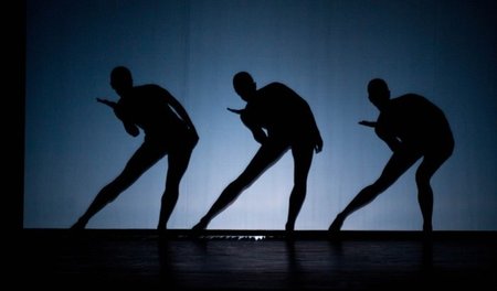 Tänzer des Staatsballetts Berlin bei einer Probe am 12. März