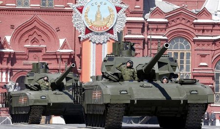 Eine Provokation für NATO und EU: Am 9. Mai präsentierte die rus... Eine Provokation für NATO und EU: Am 9. Mai präsentierte die rus...