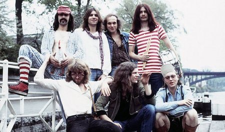 Legendäre Krautrocker: Die Band Grobschnitt. Historische Aufnahm...
