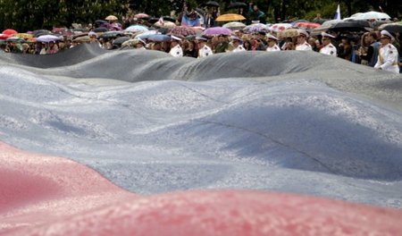 Am 11. Mai 2015 wurde in Donezk ein Jahr Volksrepublik gefeiert