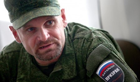 Alexej Mosgowoj, Kommandeur des »Gespensterbataillons«, wurde am...
