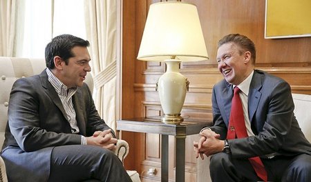 Der griechische Premierminister Alexis Tsipras hat sich im April...