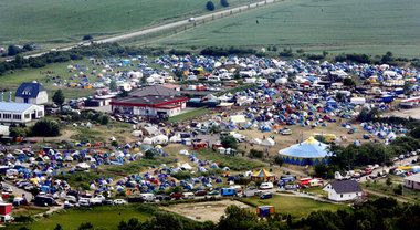 G-8-Protestcamp in Reddelich in der vergangenen Woche: Finden Si...