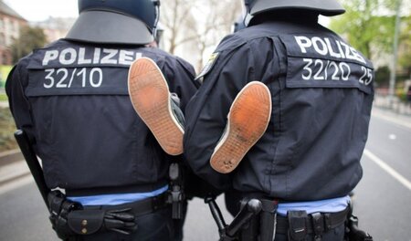 Im Zweifel »linksextremistischer Straftäter«: Polizeieinsatz geg...