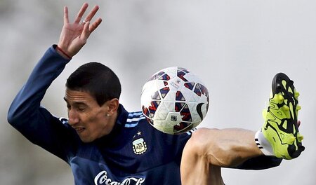 In welcher Form ist die »Nudel«, wie Angel Di Maria genannt wird...