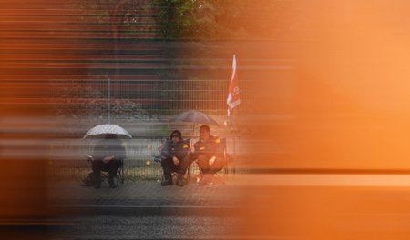 Die Beschäftigten von Prosegur sind nach fünfwöchigem Streik (Fo...