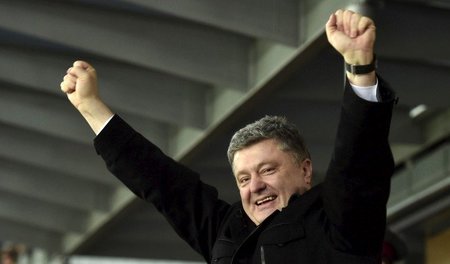 Erfolgreicher Jahresabschluss: Der ukrainische Präsident Petro P...