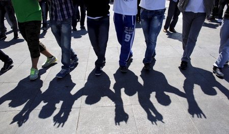 Reigentanz in Istanbul: Unterstützer der linksgerichteten HDP au...