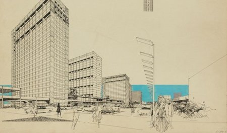Collage von M. Zumpe u. H.-P. Schmiedel zum Wohn- und Gewerbekom...