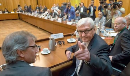 Jetzt red’ ich: Frank-Walter Steinmeier gibt sich gern als kompe...