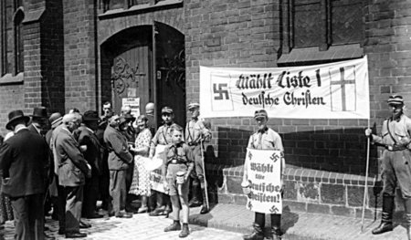 Kirchenwahl am 23.7.1933 in Berlin (Marienkirche am Neuen Markt)