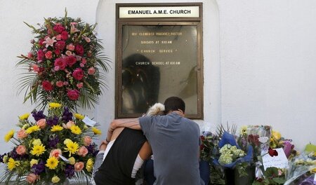 Trauer in Charleston: In der »Emanuel AME«-Kirche wurden am Mitt...