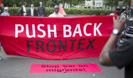 Proteste am Weltflüchtlingstag in Berlin am vergangenen Samstag