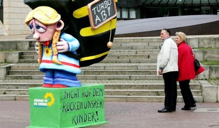 Ja, damals. Im Jahr 2008 waren die »Grünen« noch gegen das »Turb... Ja, damals. Im Jahr 2008 waren die »Grünen« noch gegen das »Turb...