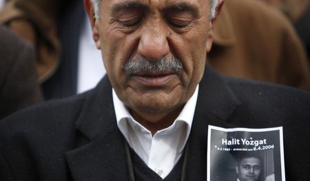 Ismail Yozgat, der Vater des 2006 ermordeten Halit Yozgat, am 6....