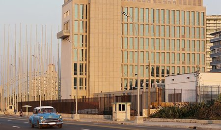 Ein Upgrade der US-Interessenvertretung in Havanna zur Botschaft...