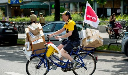 Post-Protest von ver.di am 29. Juni in München