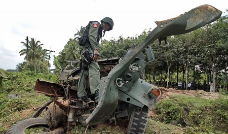 Zur Zeit ist es in der muslimisch geprägten Provinz Pattani in T...