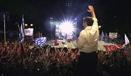 Nach dem »Nein«: Der griechische Premierminister Alexis Tsipras ...