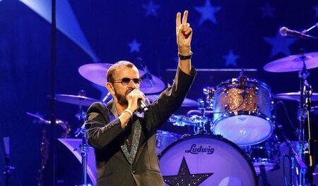Nach ihm ist sogar ein kleiner Planet benannt: Ringo Starr, hier...