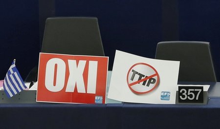 Oxi: nein zu TTIP und zum Ausverkauf rechtlicher Standards